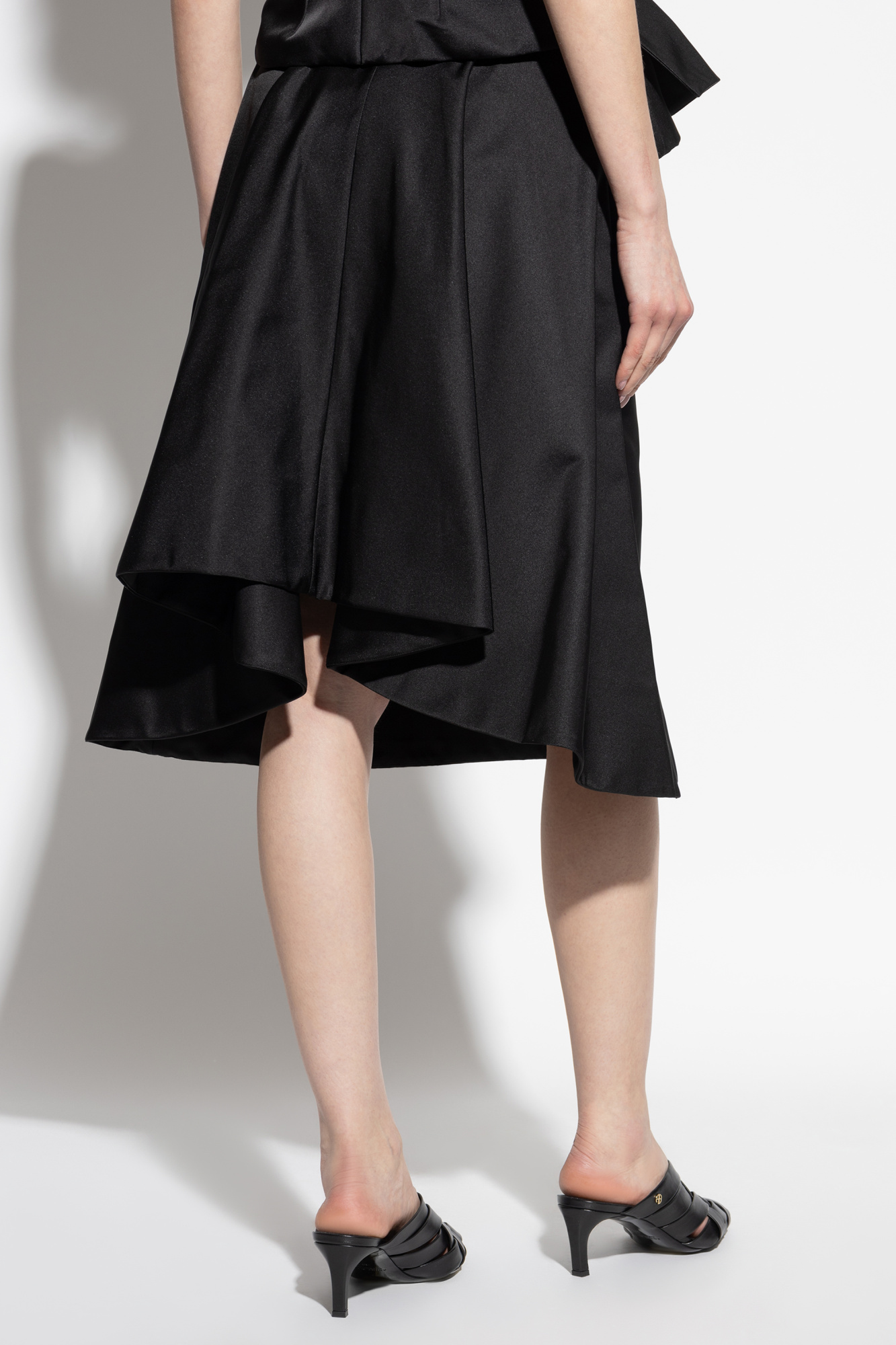 Black Asymmetrical skirt Alexander McQueen - Vitkac Australia